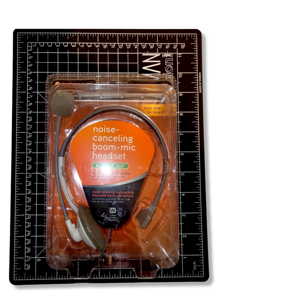 Alphaline Noise-Canceling Boom-Mic Headset For XBox 360